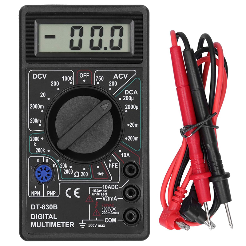 Analog Meter Gauge - Przenośny multimetr woltomierzowy Tester akumulatorów samochodowych