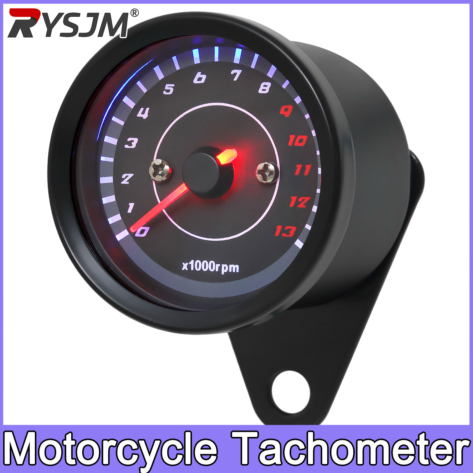 Analog Meter Gauge - Uniwersalny analogowy tachometr do skuterów i