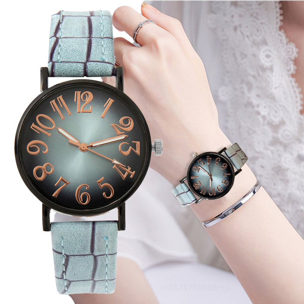 Vintage Watch Crystal - Luksusowy zegarek damski moda Vintage cyfrowe