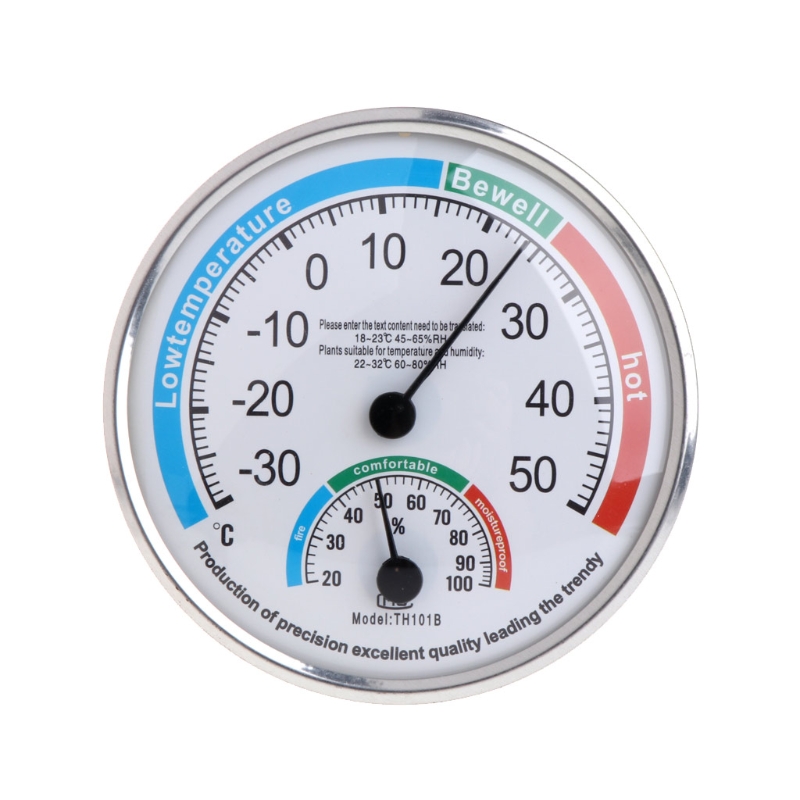 Analog Meter Gauge - Przenośny termometr analogowy higrometr miernik temperatury