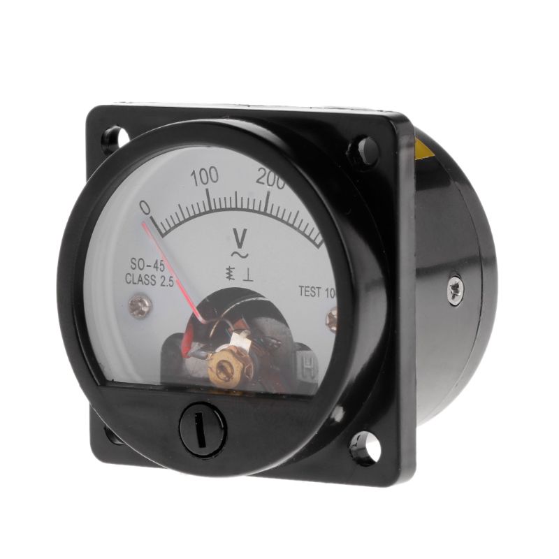 Analog Meter Gauge - Woltomierz SO-45 AC 0-300V okrągła analogowa