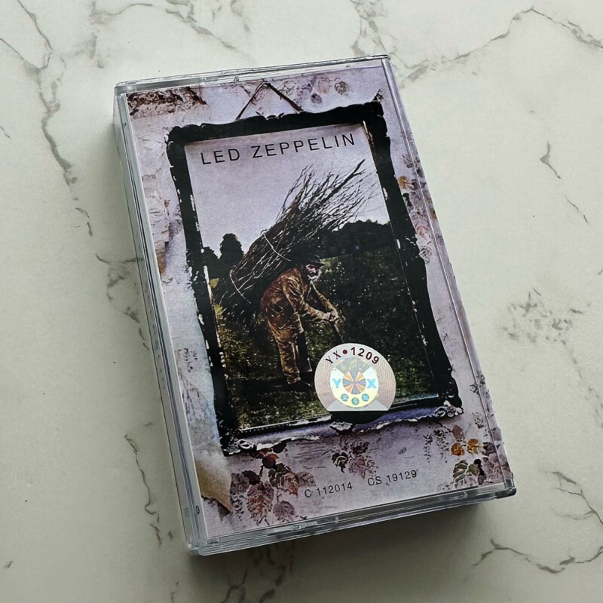 Vintage And Collectible - Kaseta muzyczna Led Zeppelin, klasyczny rock,