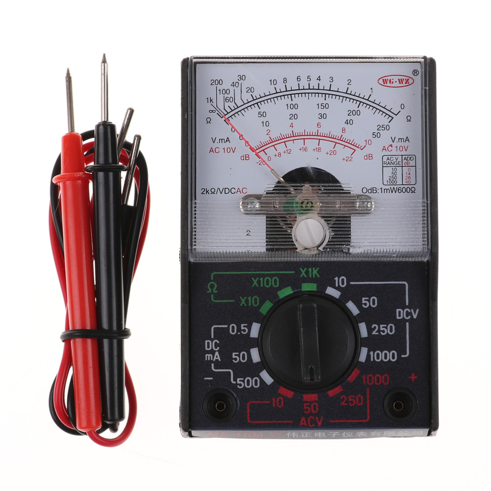 Analog Meter Gauge - Woltomierz DC/AC 1000 V 250 mA