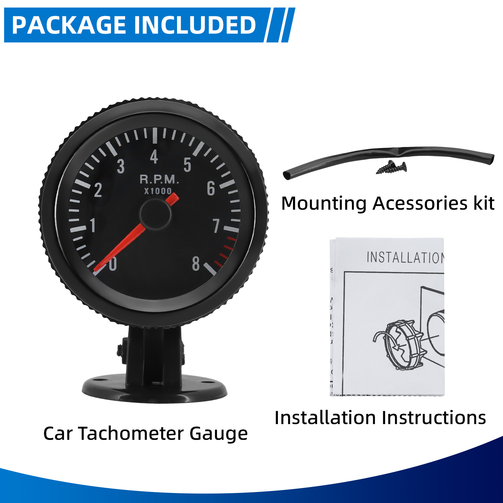 2-calowy (52mm) tachometr samo – Analog Meter Gauge recenzja i cena