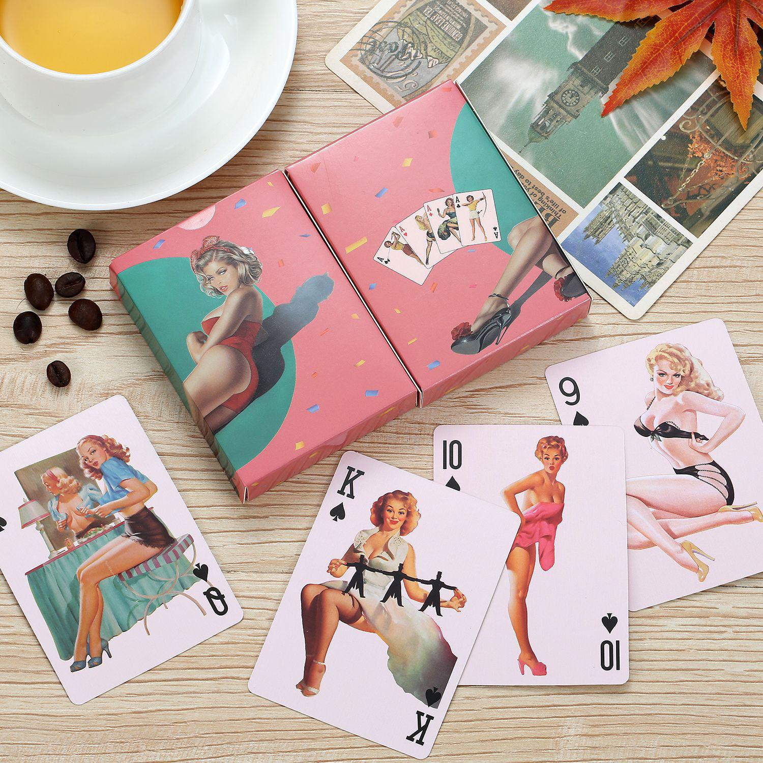 Karty do gry w stylu vintage,  – Vintage Collectible Board Games recenzja i cena