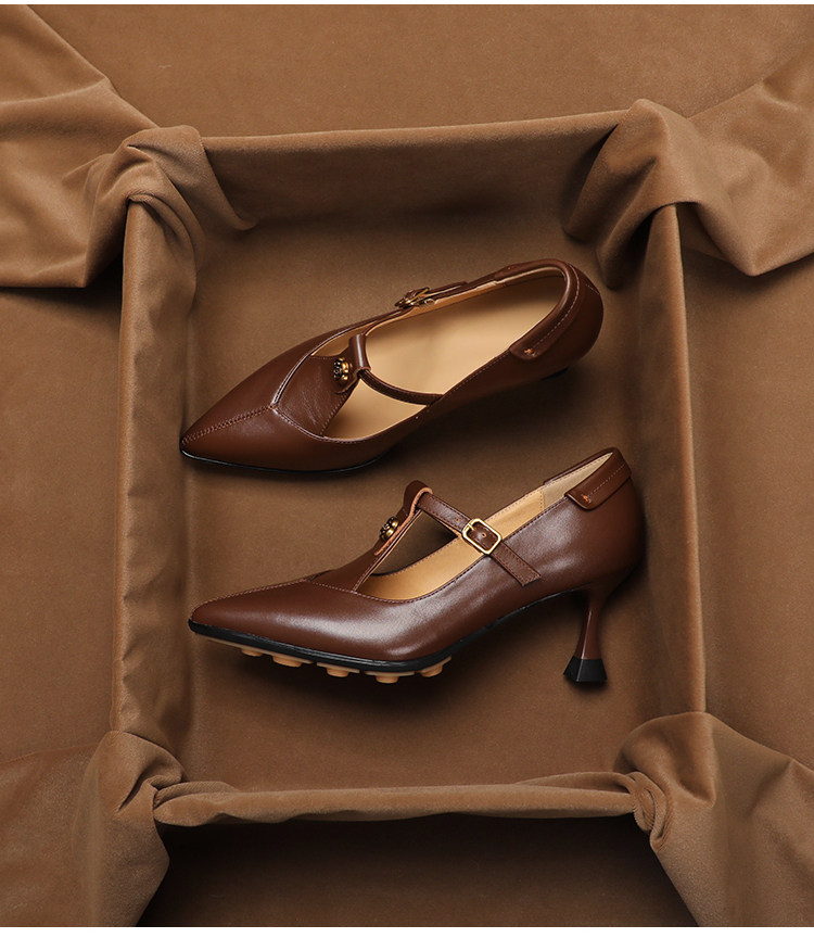 Damskie buty Mary Jane ze szpi – Vintage And Collectible recenzja i cena