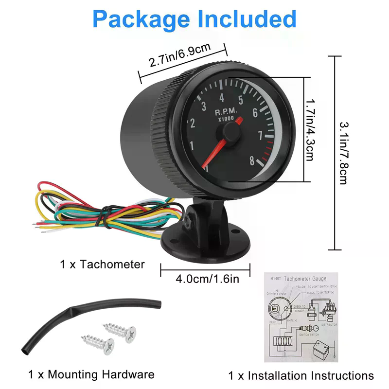 2-calowy (52mm) samochodowy ta – Analog Meter Gauge recenzja i cena
