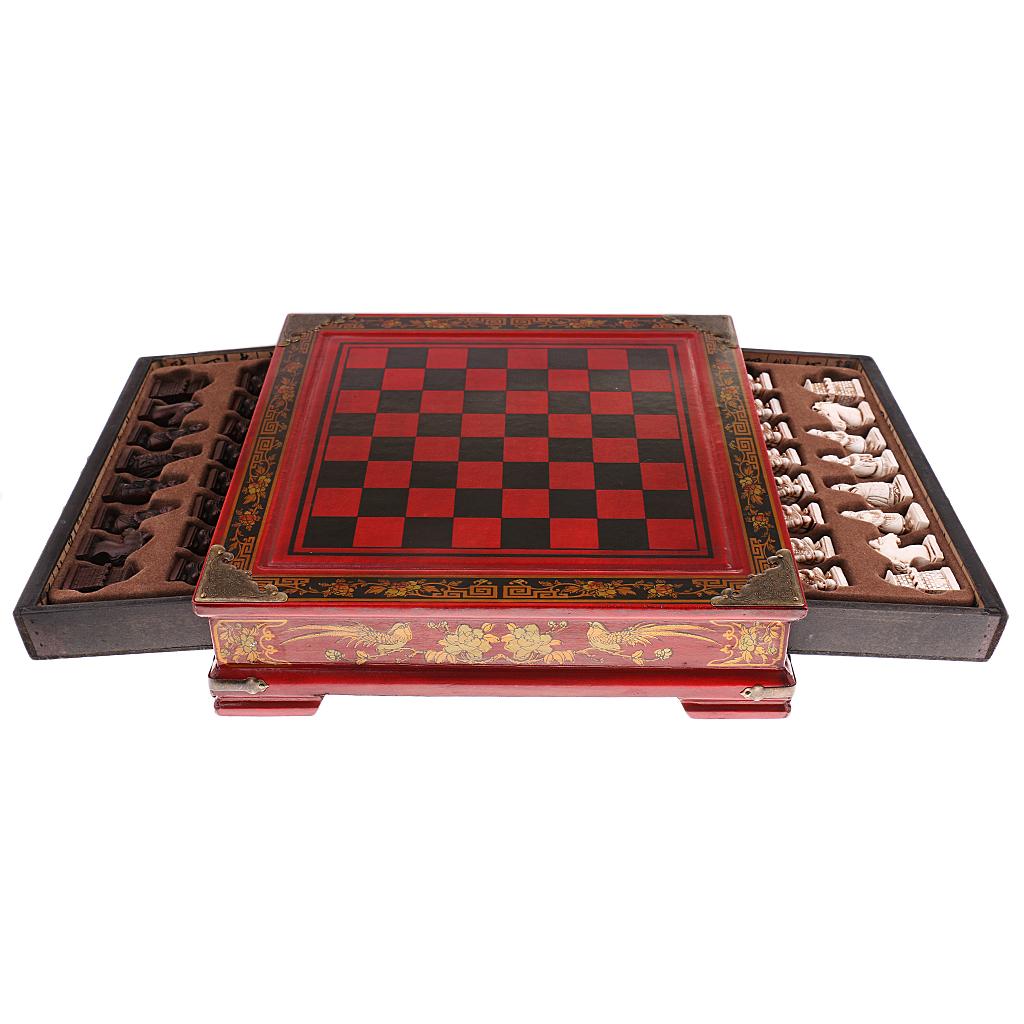 Chiński Zestaw do Gry w Szachy – Vintage Collectible Board Games recenzja i cena