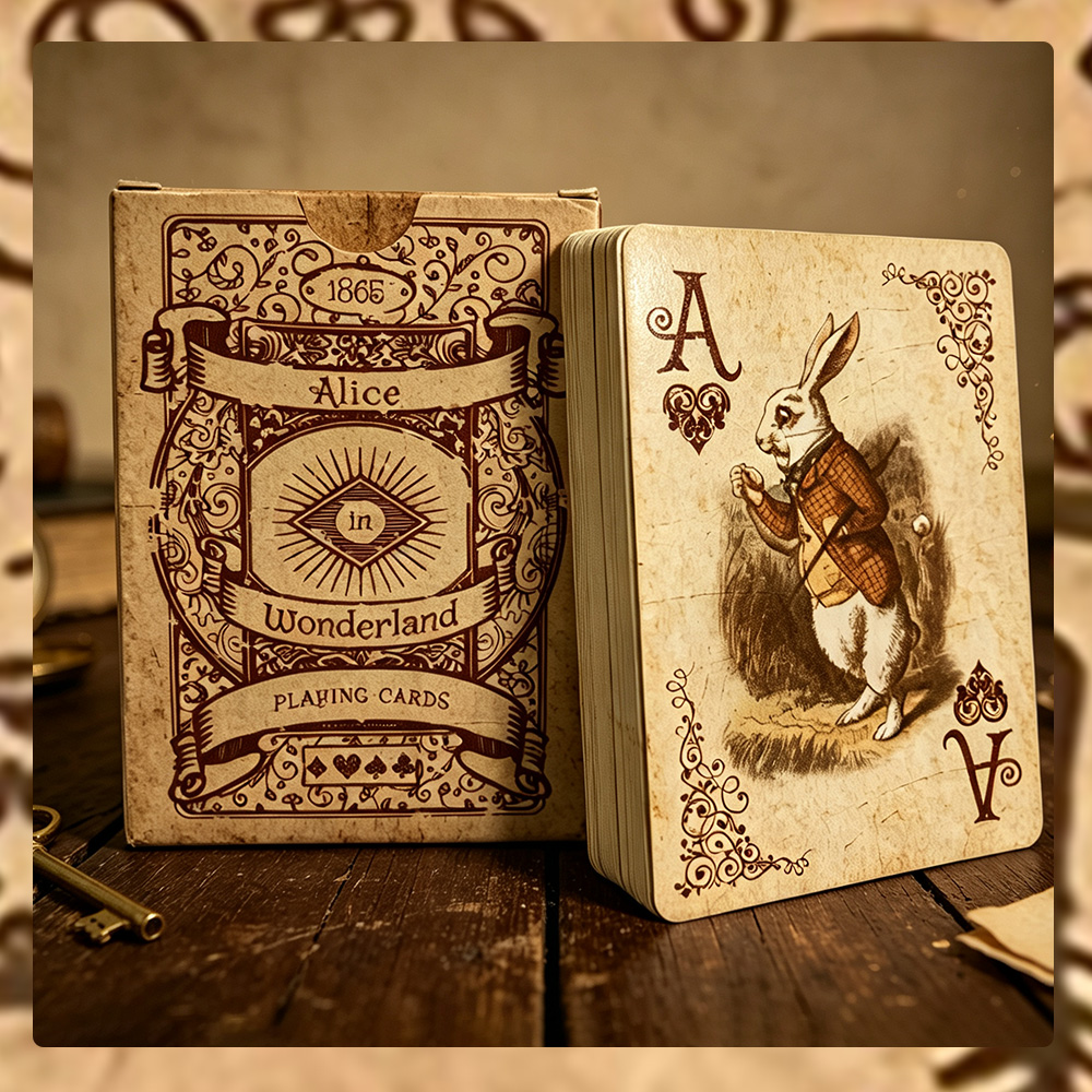 1 Zestaw/2 Zestawy Alice Vinta – Vintage Collectible Playing Cards recenzja i cena