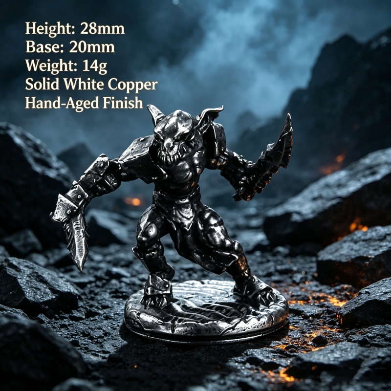Miniaturowa figurka wojownika  – Vintage Collectible Board Games recenzja i cena