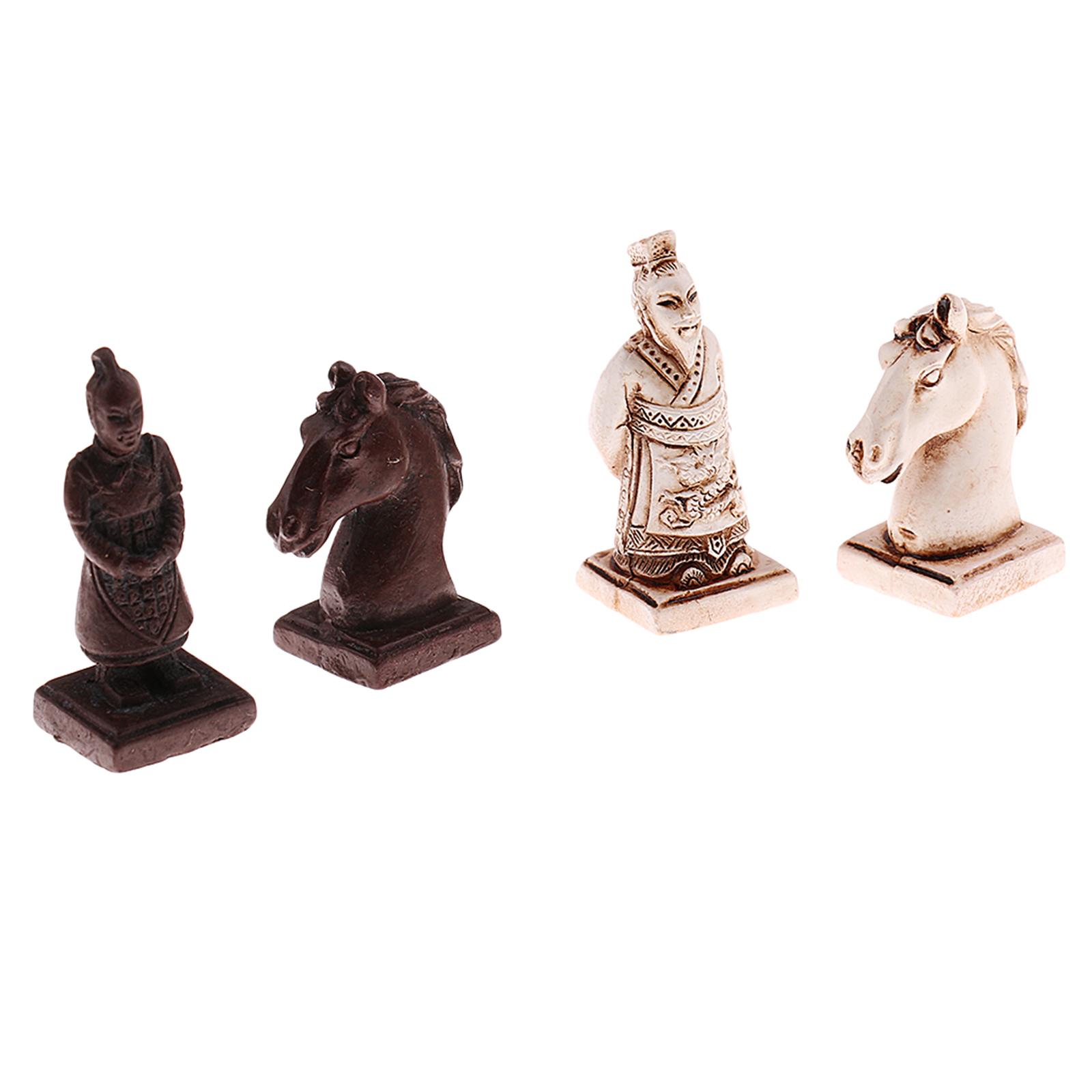 Składana szachownica z żywicy, – Vintage Collectible Board Games recenzja i cena