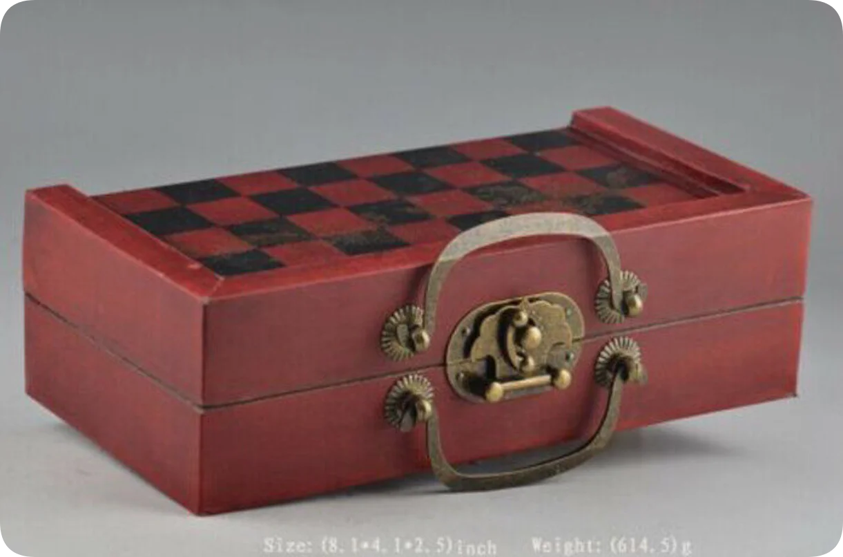 Składany Zestaw Szachowy Vinta – Vintage Collectible Board Games recenzja i cena