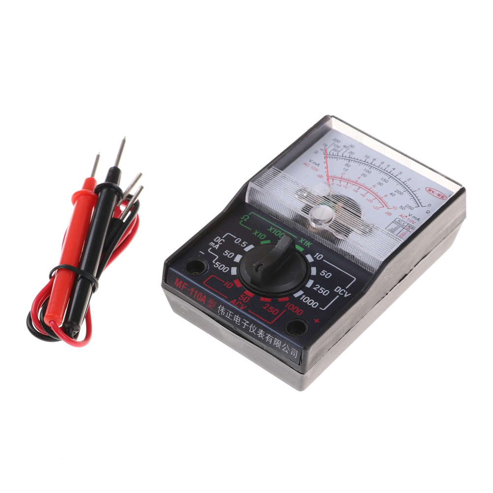 Woltomierz DC/AC 1000 V 250 mA – Analog Meter Gauge recenzja i cena