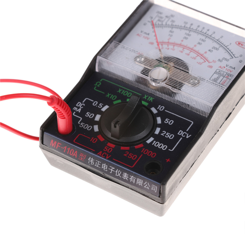 Woltomierz DC/AC 1000 V 250 mA – Analog Meter Gauge recenzja i cena