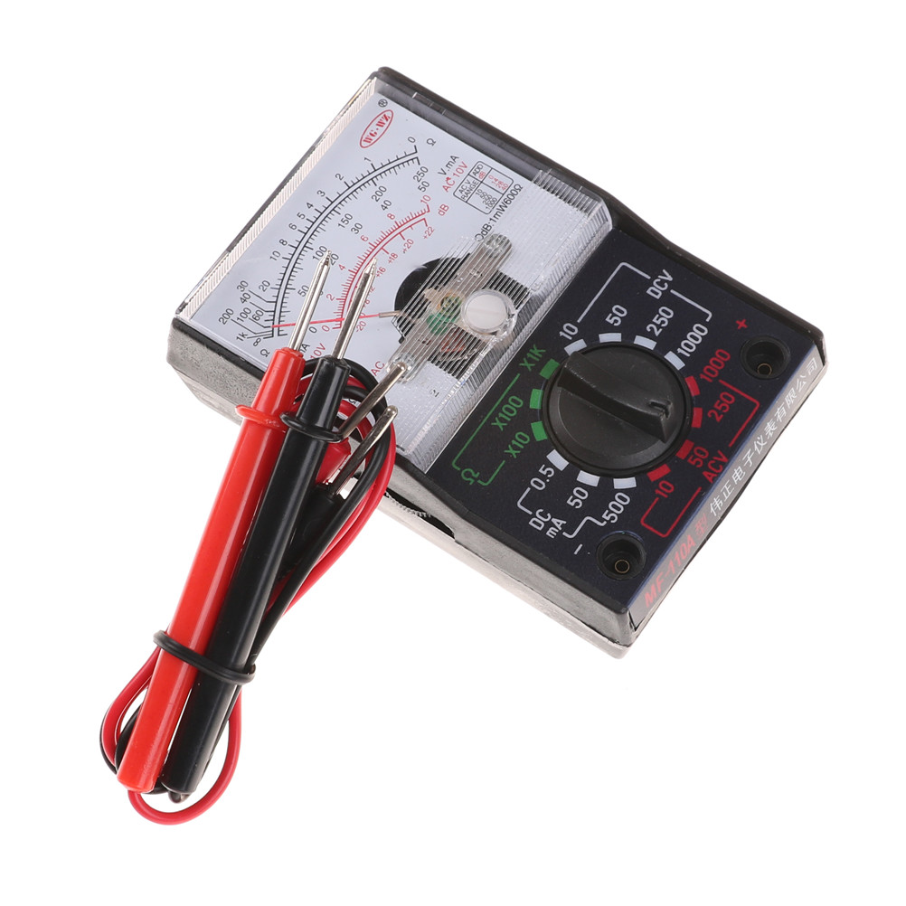 Woltomierz DC/AC 1000 V 250 mA – Analog Meter Gauge recenzja i cena
