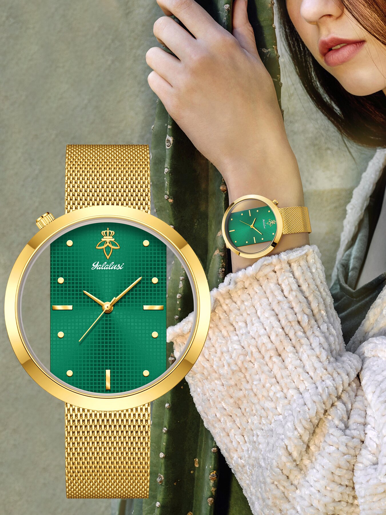 Zegarek damski YaLaLuSi w styl – Vintage Watch Crystal recenzja i cena